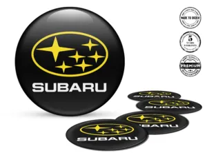 Subaru Pegatinas de Silicona Edición Calcomanías Alta Calidad